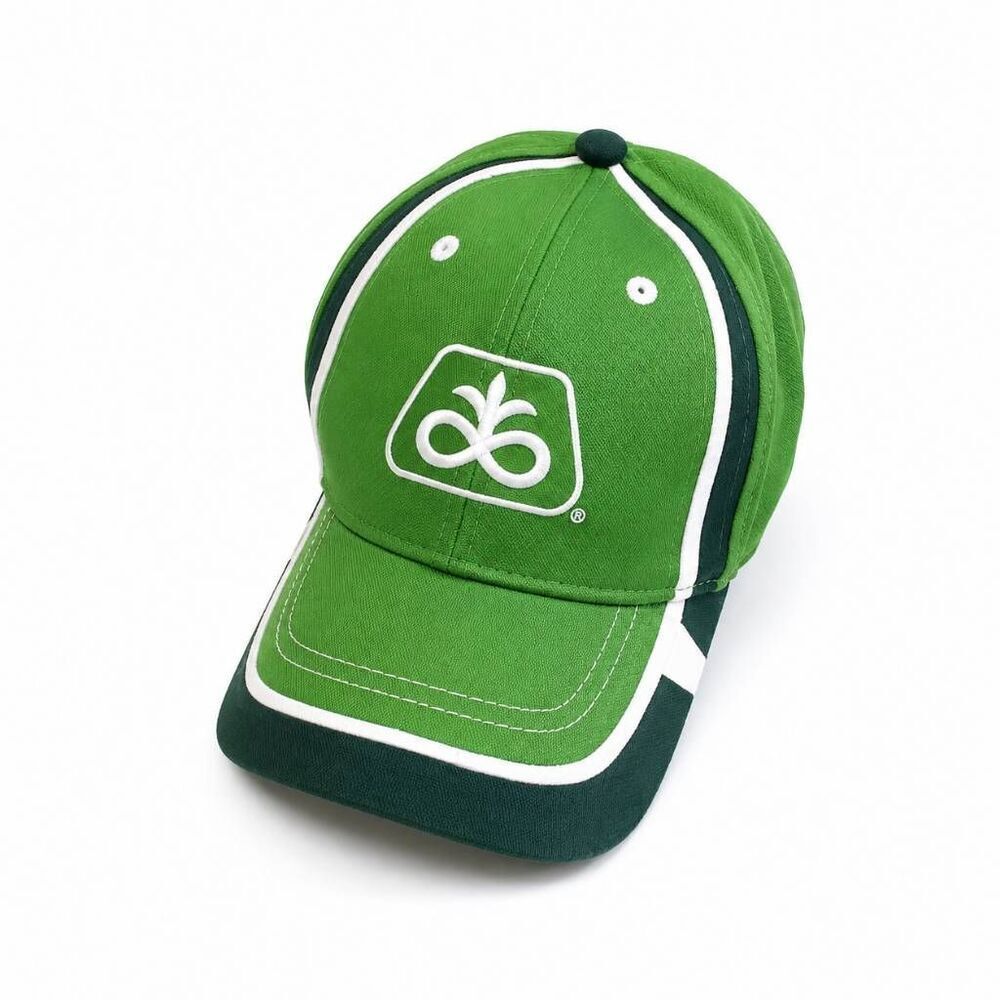 Pioneer DuPont Green Adjustable Baseball Cap Logo Hat Farming